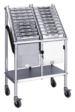 omnimed Wheeled Medical Chart Carriers (1-4 Tier)