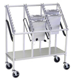 omnimed Wheeled Medical Chart Carriers (1-4 Tier)