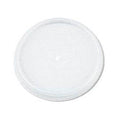 Strauss Paper Co, Inc Lid Cup / Bowl Dart Plastic White 1000/Ca - 8JL
