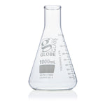 Globe Scientific Erlenmeyer Flask, Globe Glass, Narrow Mouth