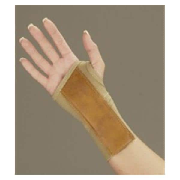 Deroyal Industries Inc Splint Wrist Cotton/Elastic Beige Size 8" Large Left Each - 5016-09