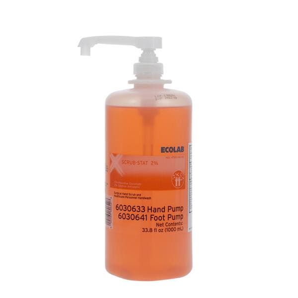 Ecolabs/Huntington Med. Handwash Surgical Scrub Scrub-Stat 1000 mL Disposacare Dispenser Floral 12/Ca - 6030633