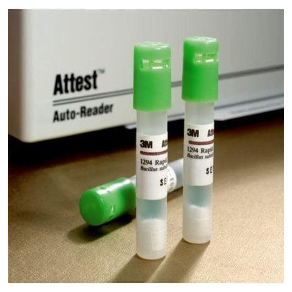 3M Medical Products Indicator Biological 3M™ Attest Steam / Ethylene Oxide Gas Ampule 4 Hour 2x25/Ca - 1298