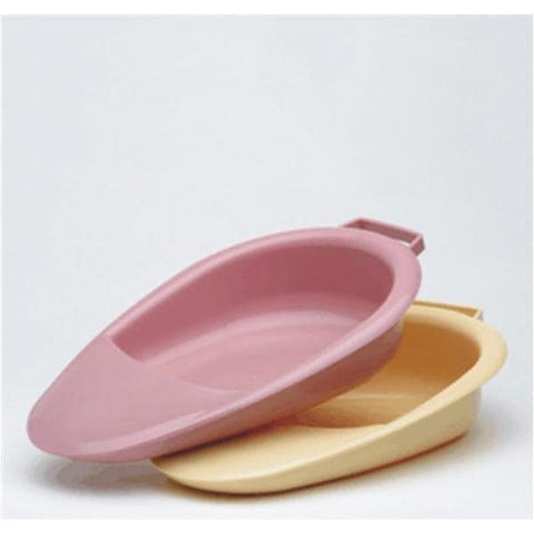 Medegen Medical Products, LLC Bedpan Fracture 2500cc Gold Plastic Female With Handle Each, 12 Each/CA - H101-05