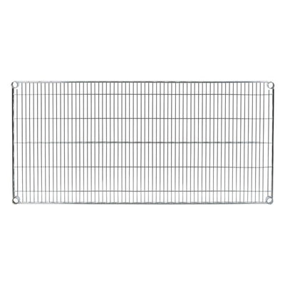 Intermetro Industries Shelf Storage Super Erecta 24x60" Chrome Wire Eachch - 2460NC