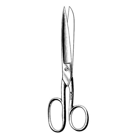 Sklar Instruments Scissors Gauze US Army 8" Sharp/Sharp Smooth Straight Stainless Steel Each - 11-1180