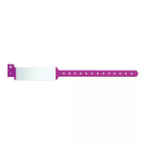 Precision Dynamics Corp. Wristband Identification Sentry SuperBand Polyester Grape Adult 500/Box - 5040-33-PDM