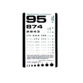 Graham Card Vision Screener Pocket Vision Screener 6-3/8x3-1/2" Each - Field/Everest &Jennings - 1243-1