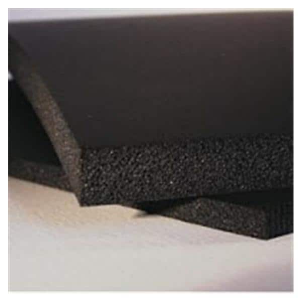 Econoline Products, Inc Pad Orthopedic Vinyl/Foam 21x48" Sheet Black 1/2" Thick Each - 29465