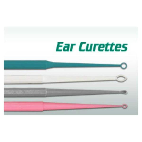 EDML, LLC Curette Eachr Child Loop Tip Flexible Pink Plastic Disposable 50/Bx - 6690