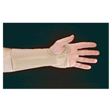 Alimed, Inc Support Freedom Adult Long Wrist Elastic Beige Size 8.5" Large Left Each - 5737