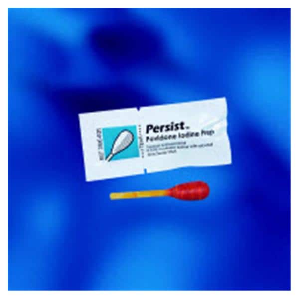 Becton Swabstick Saturated Persist Alcohol 70%/Povidone Iodine 10% 3's 10X25/Ca - Dickinson - 386402