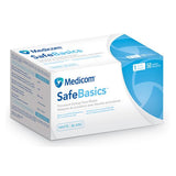 Medicom Mask Procedure SafeBasics ASTM Level 1 Pleated White Size 50/Bx, 10 BX/CA - 2130