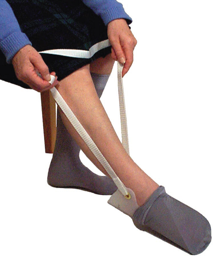 Sock aid with ridges - FE-86-0001
