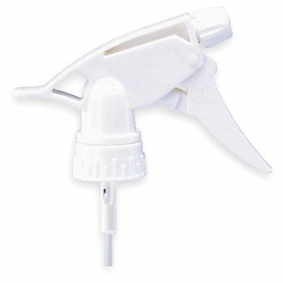 White Plastic Upside Down Trigger Sprayer 9-1/4 12 PK
