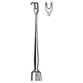 Sklar Instruments Hook Guthrie 5" Large Sharp Double Prongs Stainless Steel Each - 47-2650