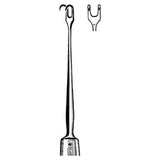 Sklar Instruments Hook Guthrie 5" Large Sharp Double Prongs Stainless Steel Each - 47-2650