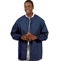 Fashion Seal Jacket Warm-Up 65% Polyester / 35% Cotton Navy Small 2 Pockets Each - 7696-S