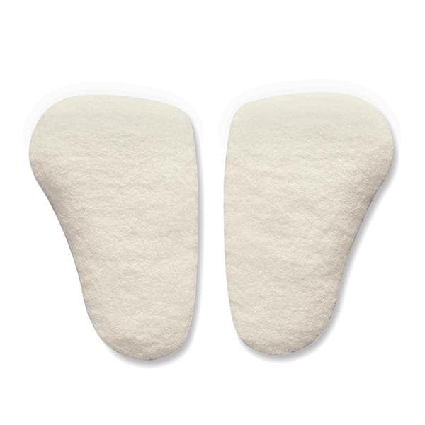 Hapad, Inc Pad Orthopedic Longitudinal Mtrsl/Arch Wool/Felt 3/8 White Or Brown Sz Sm 12/Pk - LMS