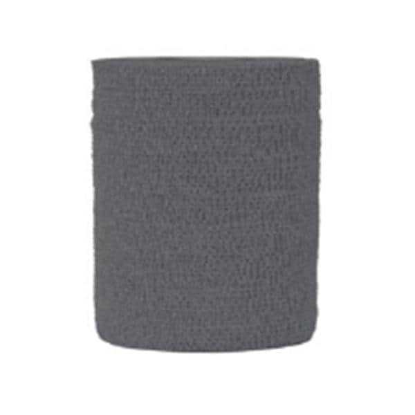 Andover Coated Products Tape Compression PowerFlex Elastic 2"x6yd Cohesive Gray 24RL/Ca - 3720GY-024