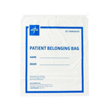 Medline Industries Inc Bag Personal Belongings White 18x20" Plastic With Drawstring 250/Ca - NON026310