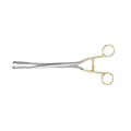 Medgyn Products Inc Forcep Ovum Bierer 11" 19mm Tip Slight Curve Serrated Jaw Oval SS Each - 31135