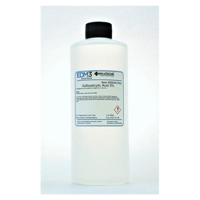 EDML, LLC Sulfosalicylic Acid Reagent 3% 16oz Each - 400540