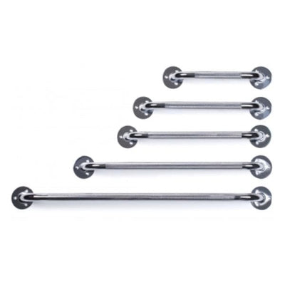 Graham Grab Bar Straight Lumex 250lb Capacity 24" Chrome Plated Each - Field/Everest &Jennings - 2019A