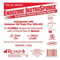 Ruhof Corp. Sponge Enzymatic Endozime Instrusponge 3 mm 100/Ca - 345ESS3F