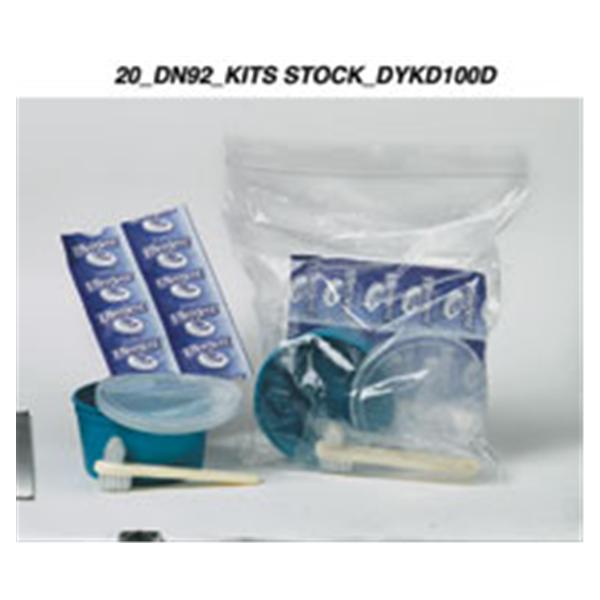 Medline Industries Inc Kit Dental With Efferdent Denture Tablets LF 50/Ca - DYKD100D
