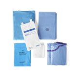 Medline Industries Inc Pack Surgical Basic VI Sirus With Nonreinforced Gown XL LF Sterile 5/Ca - DYNJP1025S