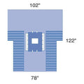 Medline Industries Inc Pack Abdominal Major Eclipse With Drape/Towel/Cover LF Sterile 6/Ca - DYNJP3110