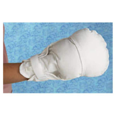Medline Industries Inc Mitt Control Safety Check Hand Poly Ctn/Pl Wht Sz OSFA Universal 1/Pr - MDT823243