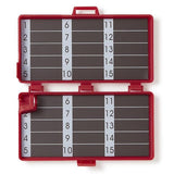 Medline Industries Inc Counter Needle Double Magnet 30 Count Red Sterile 50/Ca - NC30MBR