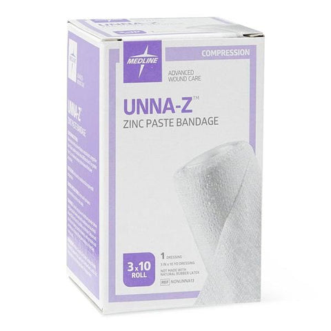 Medline Industries Inc Bandage Unna Boot Zinc Oxide 3"x10yd 12/Ca - NONUNNA13