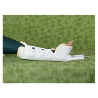 Medline Industries Inc Boot Traction Bucks Adult Foot/Leg Pile Foam <20" White Universal Each - ORT31100
