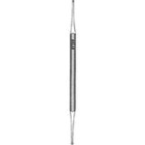 Sklar Instruments Curette Podiatry Excavator 5-1/2" #58-1/3 1.5/2.5mm Tip Stainless Steel W/ Hl Each - 97-0536