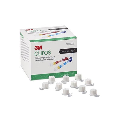 3M Medical Products Cap Disinfecting Curos Isopropyl Alcohol 70% 270/Bx, 8 BX/CA - CTG1-270