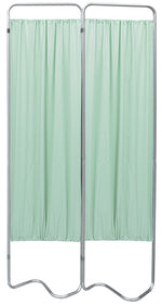 Omnimed 2 Section Medical Privacy Screen Curtains