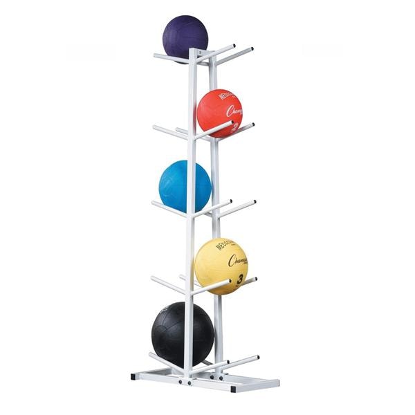 Exertools Rack Exercise Ball Double White Each - CSMBR2
