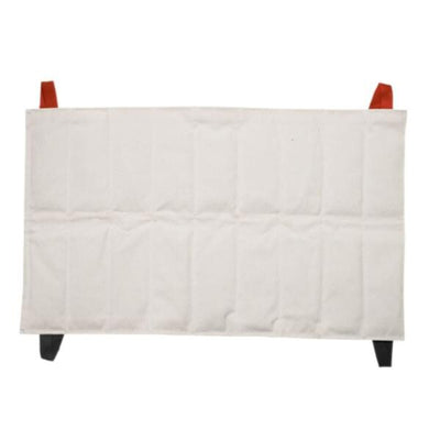 Fabrication Enterprises Pack Moist Heat Relief Pak Oversize Spine White Size Small 10x18" Each - 11-1314
