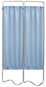 Omnimed 2 Section Medical Privacy Screen Curtains