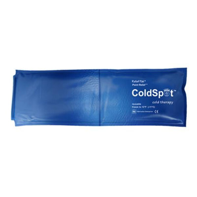 Fabrication Enterprises Pack Cold Relief Pak ColdSpot Slim Throat Vinyl Blue 3x11" Each - 11-1005