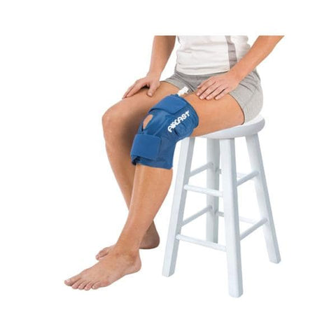 Aircast Cuff Compression Adult Knee Blue Size Large Each - 11B01