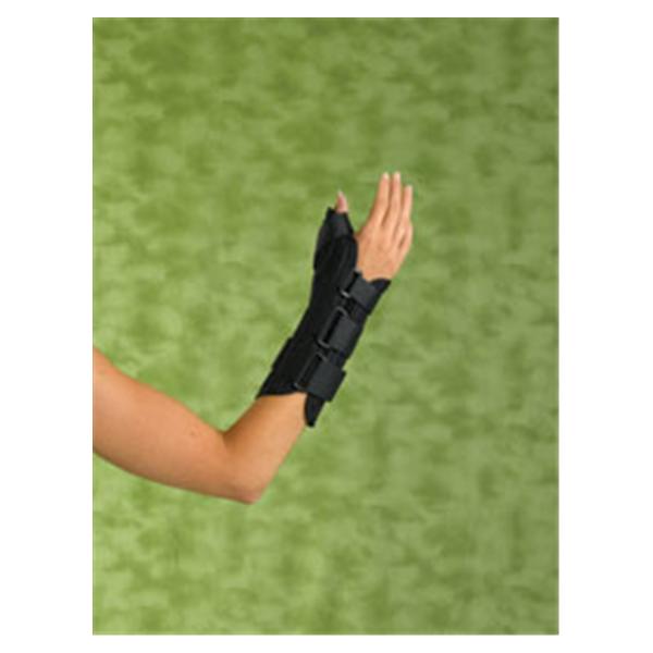 Medline Industries Inc Splint Wrist/Forearm Nylon Black Size 8" Medium Right Each - ORT18210RM