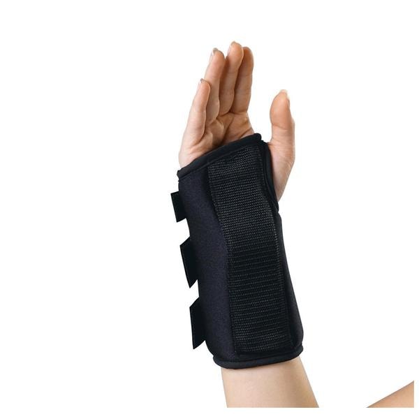 Medline Industries Inc Splint Adult Wrist Nylon/Foam Black Size 8" X-Large Right Each - ORT19400RXL