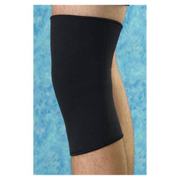 Medline Industries Inc Support Sleeve Adult Knee 1/8" Neoprene Black Size Small Universal Each - ORT23210S