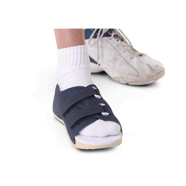Medline Industries Inc Shoe Post-Op Nylon Navy Men 13-14 Size Large Each - ORT30400ML