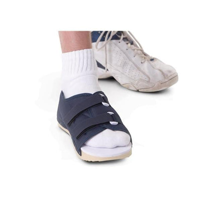 Medline Industries Inc Shoe Post-Op Nylon Navy Men 10-11 Size Small Each - ORT30400MS