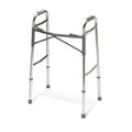 Sunrise Medical HHG Walker Guardian 400lb Capacity Gray Tips 16.5x32.5-39.5" 2 Button Adult Each - G07767